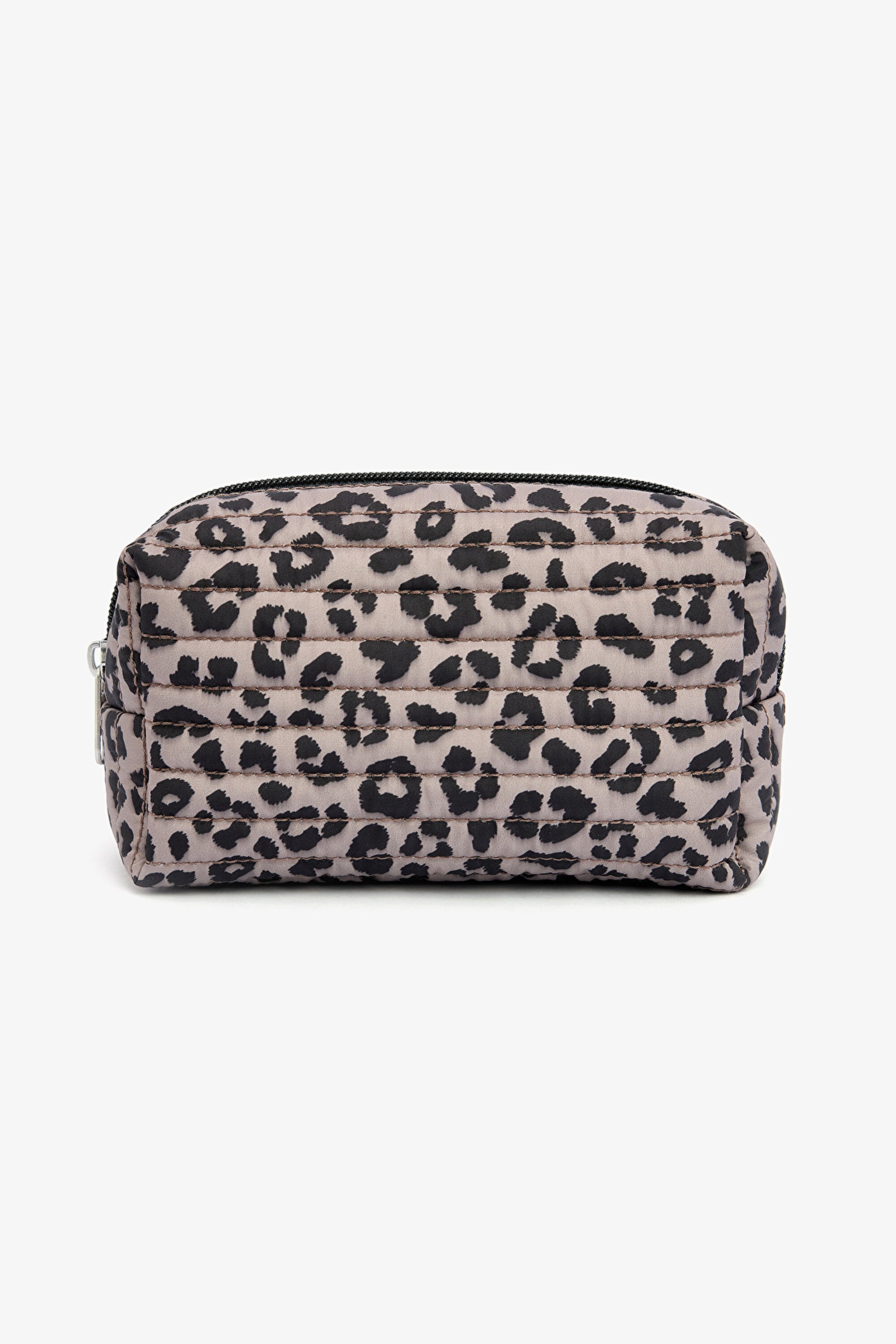 Leopard Brown Makeup Bag
