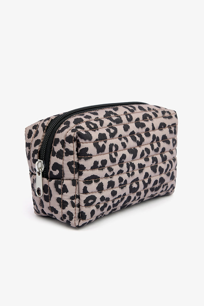 Leopard Brown Makeup Bag Main Image