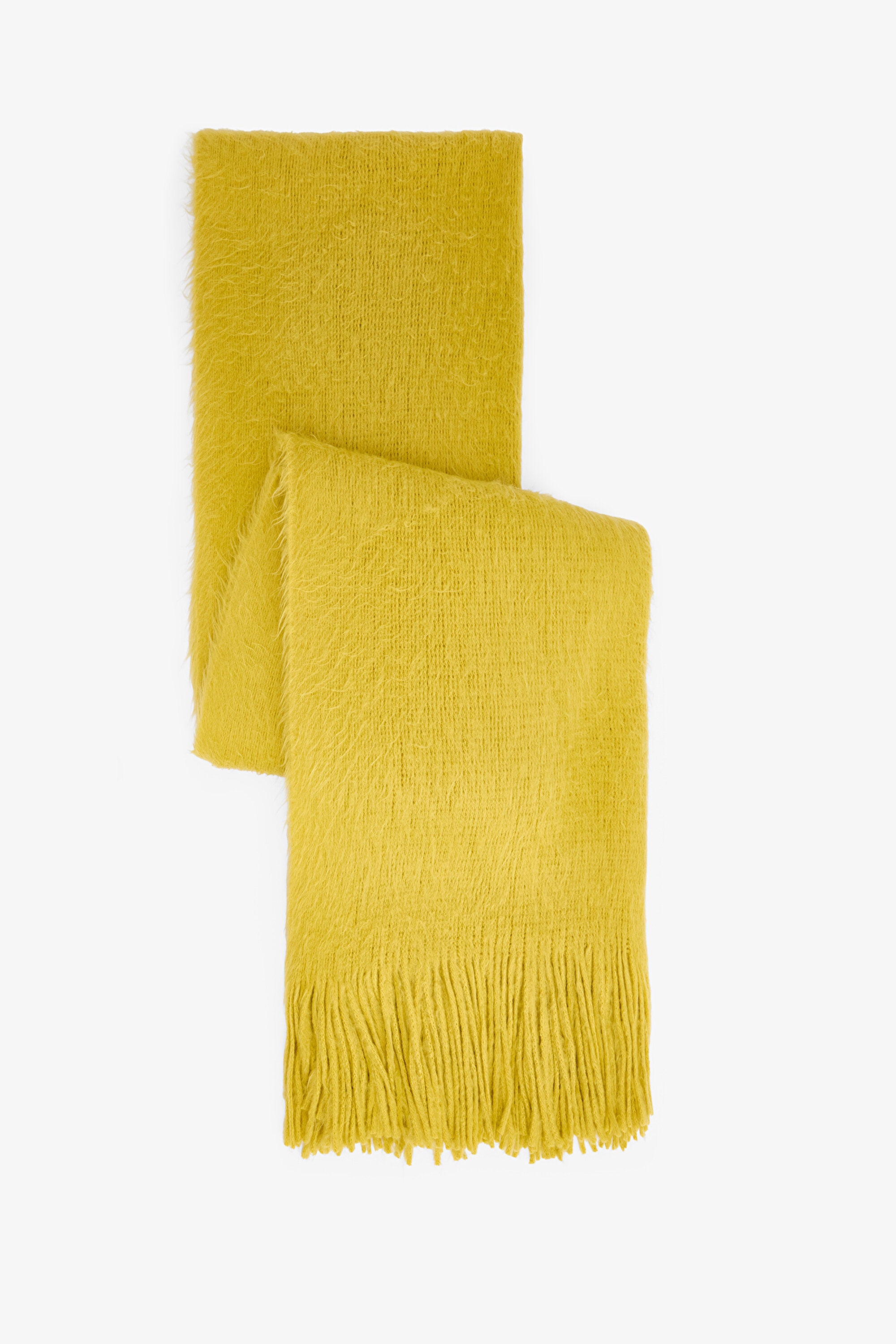 Green Multi Warmy Soft Texture Scarf