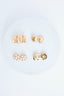 Selena Gold Color Earring Set