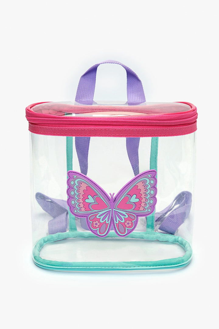 Girl's Butterfly Colored Bag