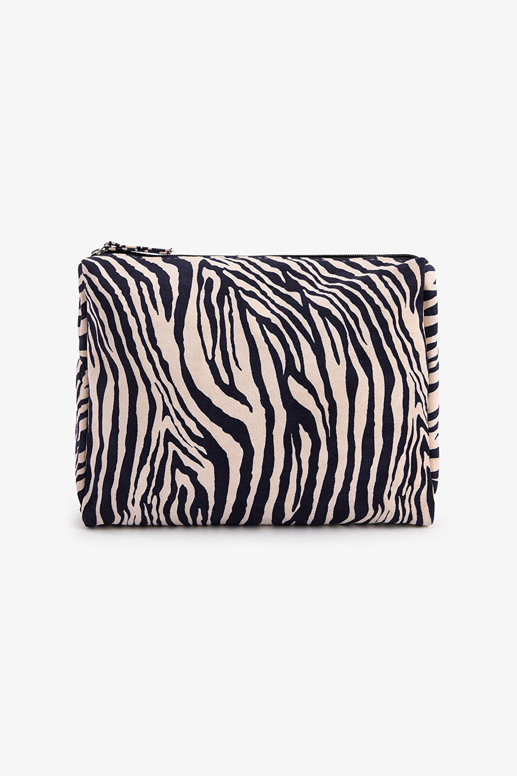Black Zebra Pattern Makeup Bag