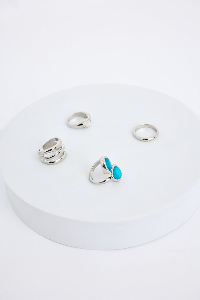 Dollars Silver Color Ring Main Image