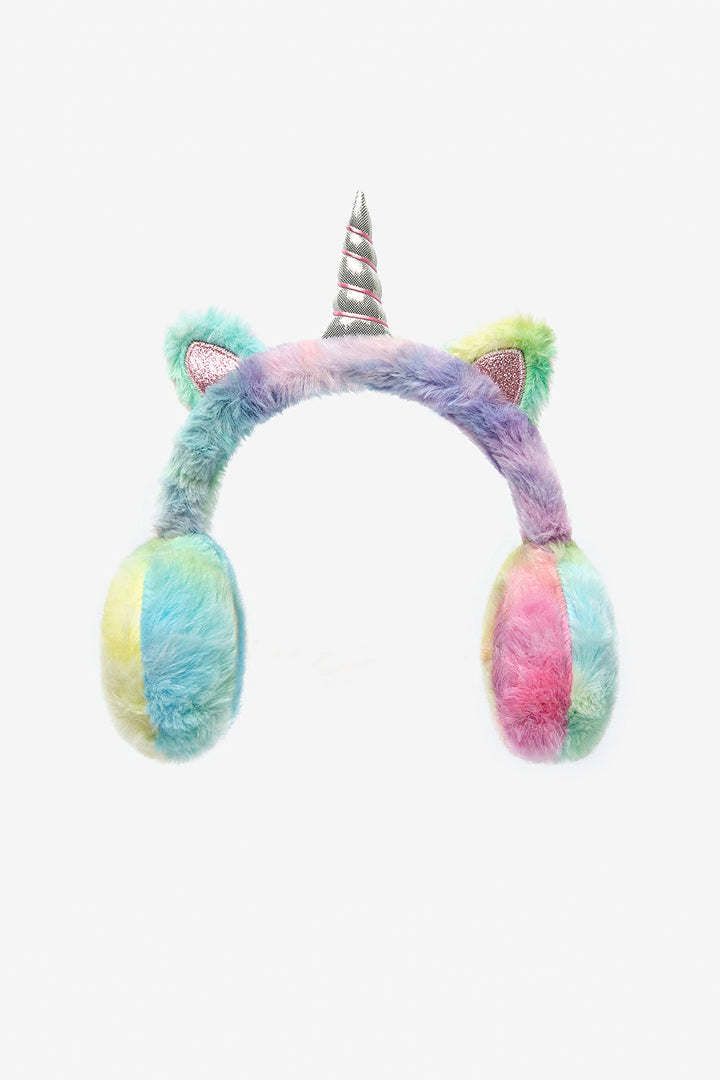 Girl Unicorn Colorful Headphones