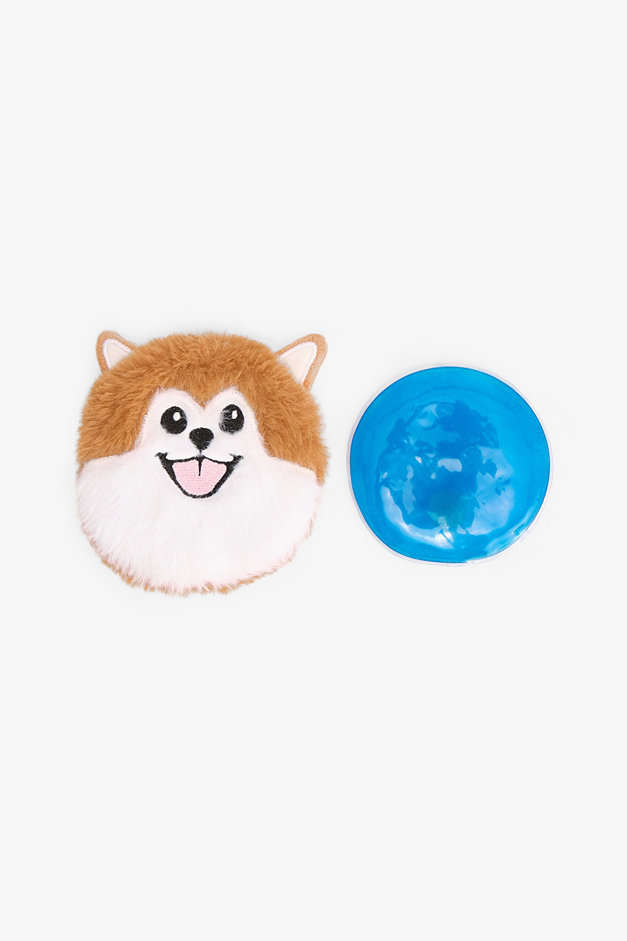 Colorful Dog-Shaped Soft-Textured Hand Warmer