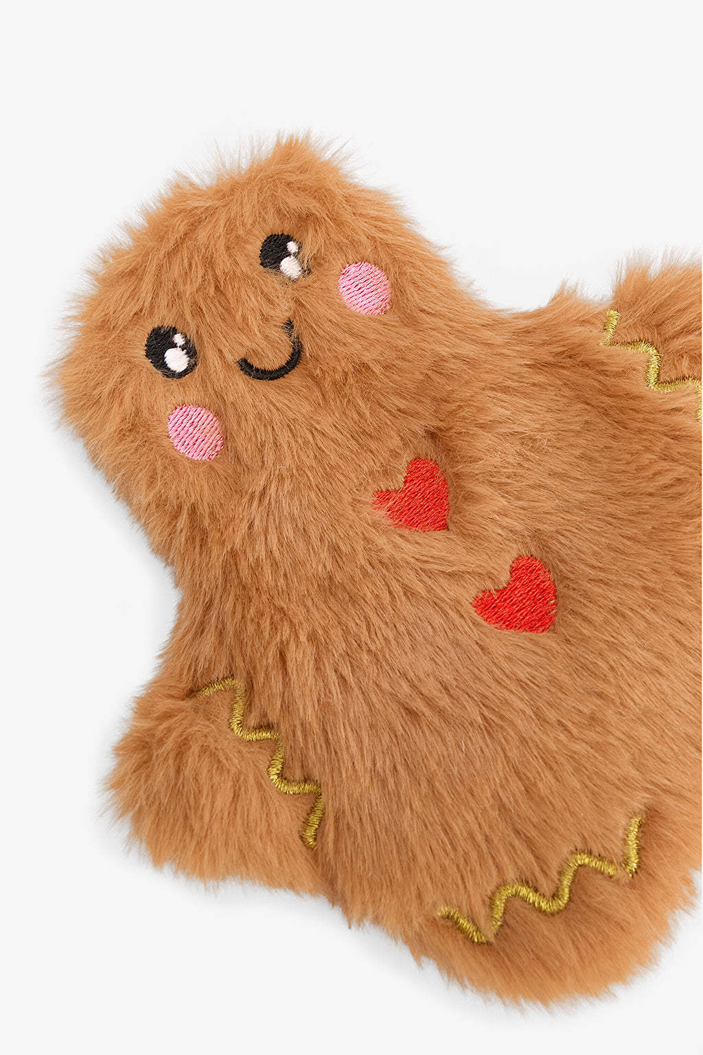 Light Brown Soft Textured Cookies Hand Warmer