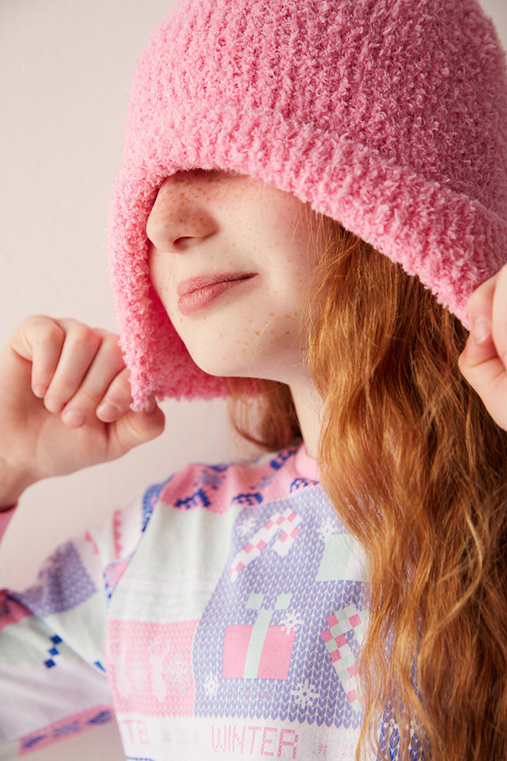 Girls Lilac Beret