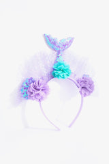 Girls Lilac Mermaid Crown