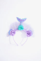 Girls Lilac Mermaid Crown