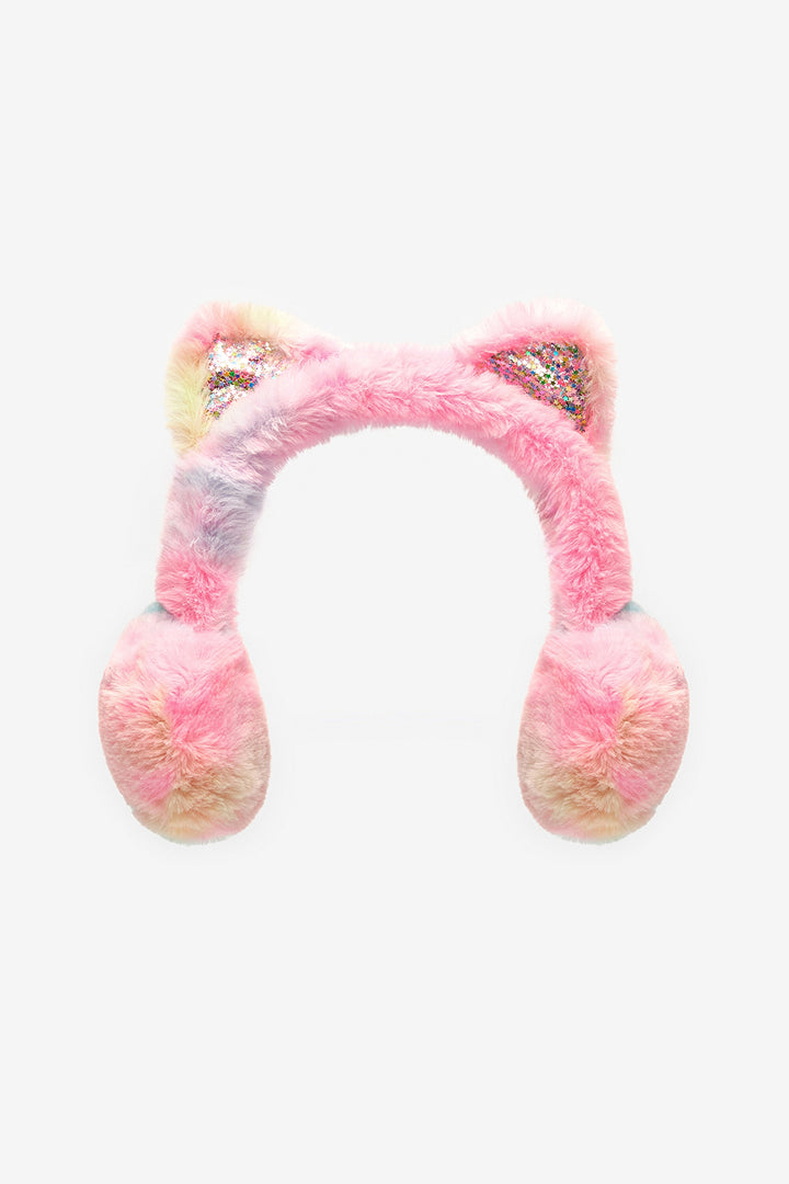 Girl Star Cat Colorful Headphones