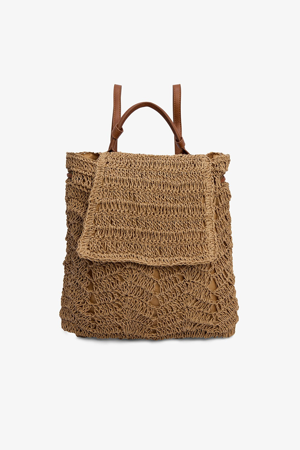Daren Straw Backpack