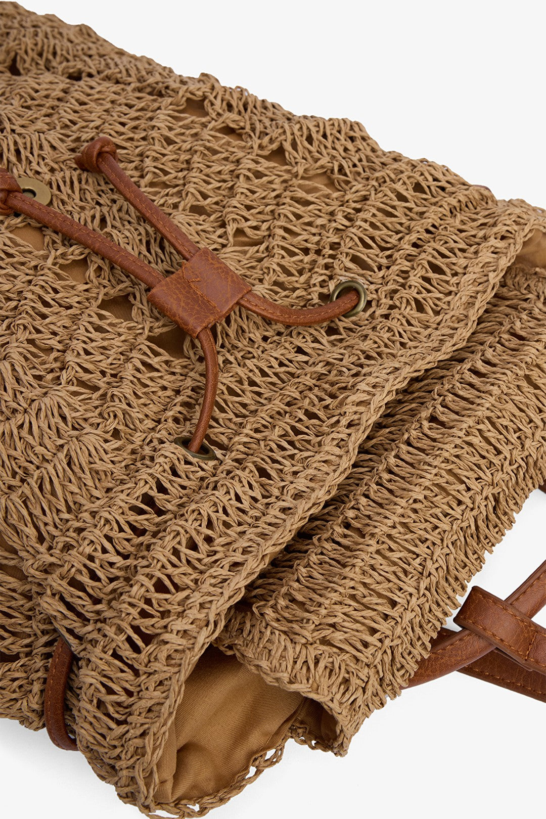 Daren Straw Backpack