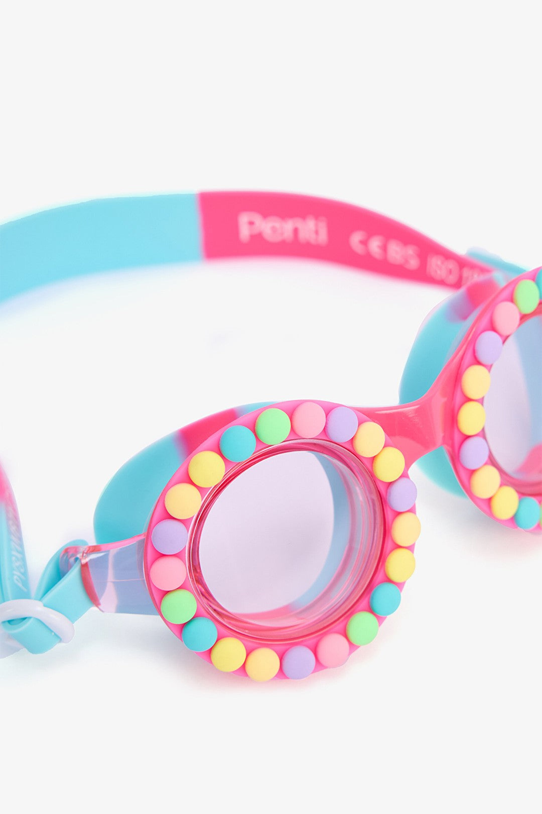 Girls Candy Colored Swim Goggles