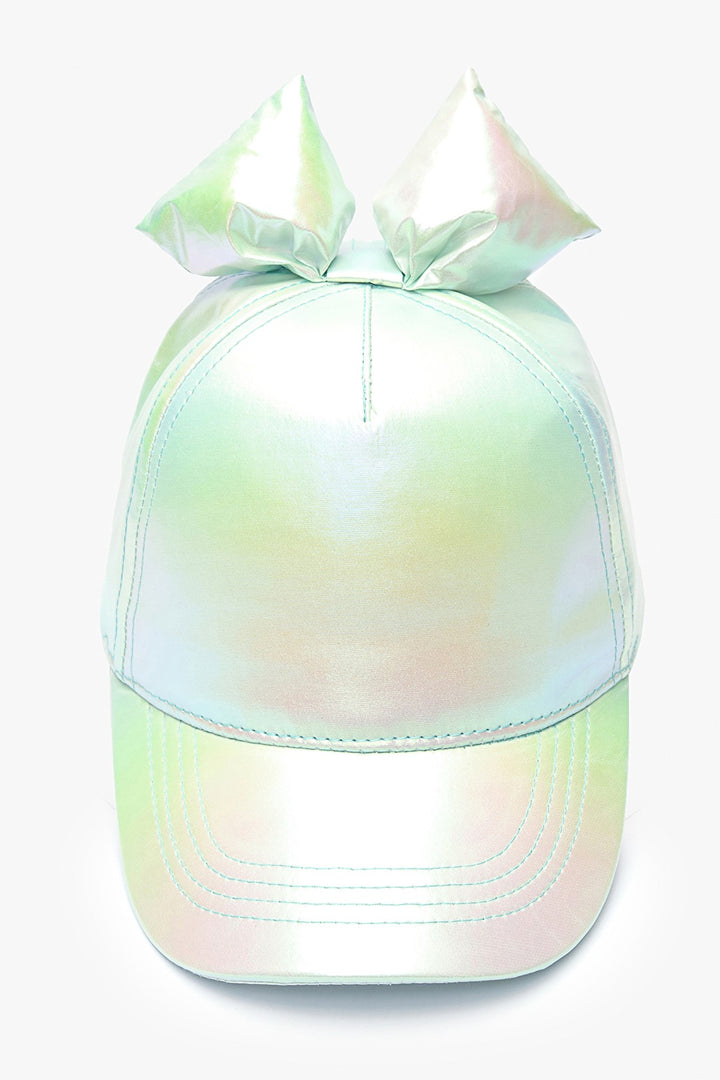 Girl Bow Hologram Hat