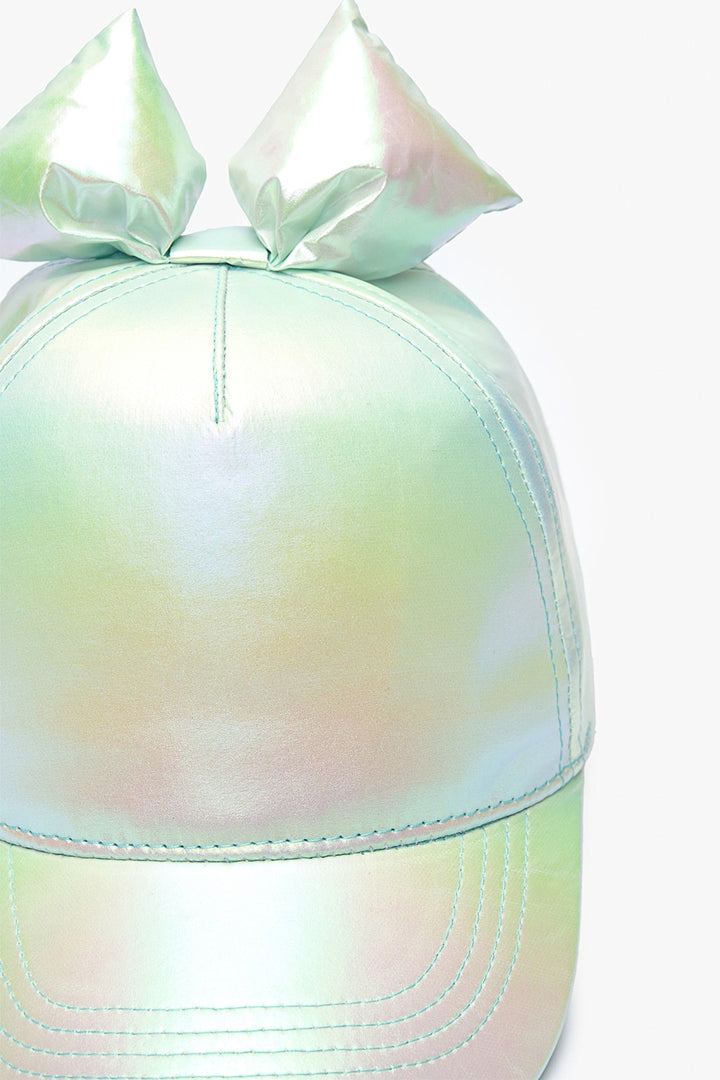 Girl Bow Hologram Hat