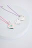 Girls Colorful BFF Necklace