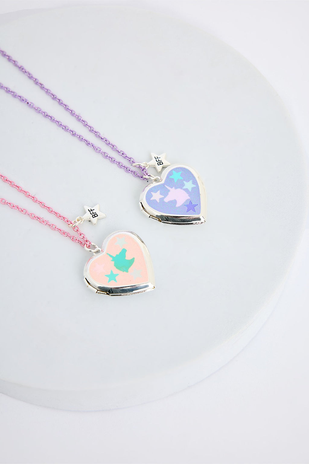 Girls Colorful BFF Necklace
