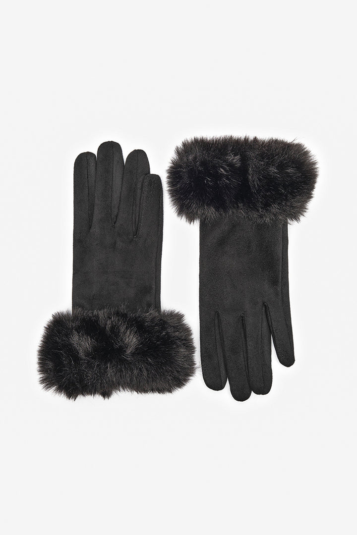 Romina Black Gloves