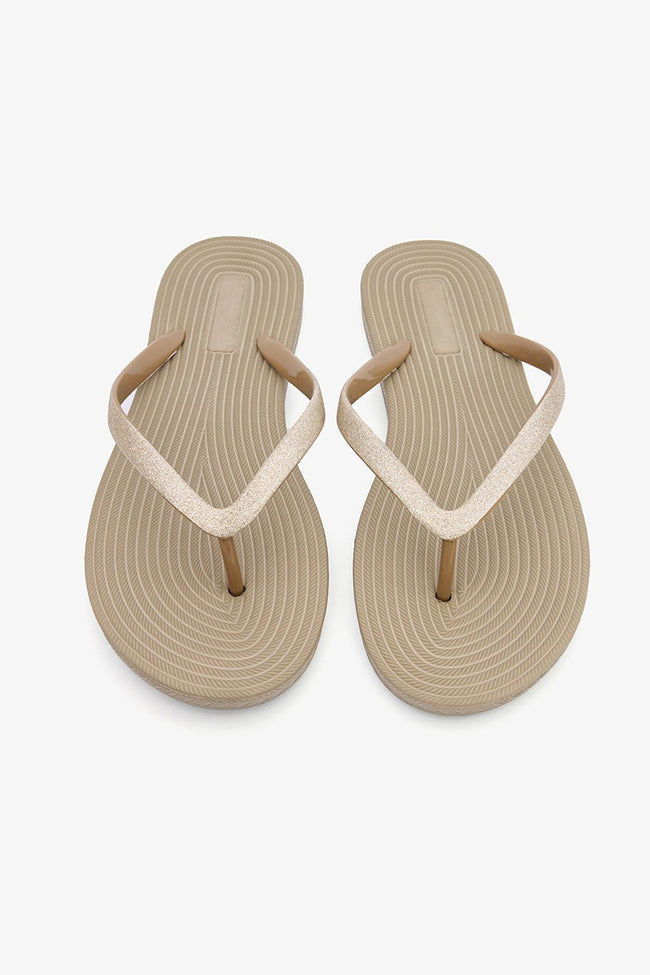 Daily Gold Yellow Slippers Hover Image