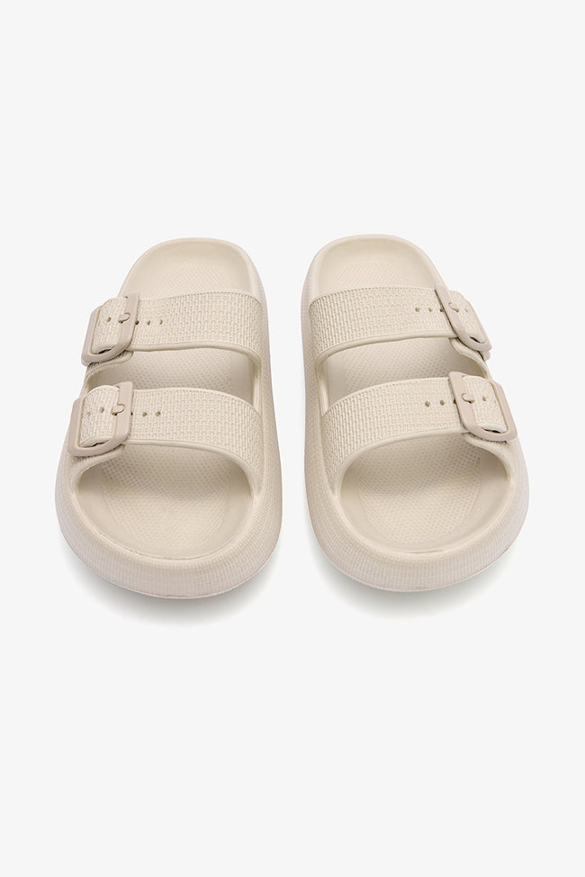 Eva Stone Color Slippers Hover Image