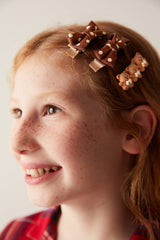 Girls Bear Clip Set