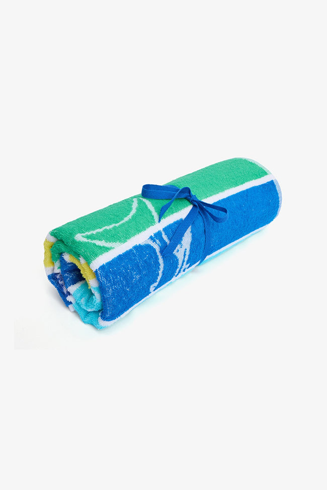 Boy Space Multicolored Towel Hover Image