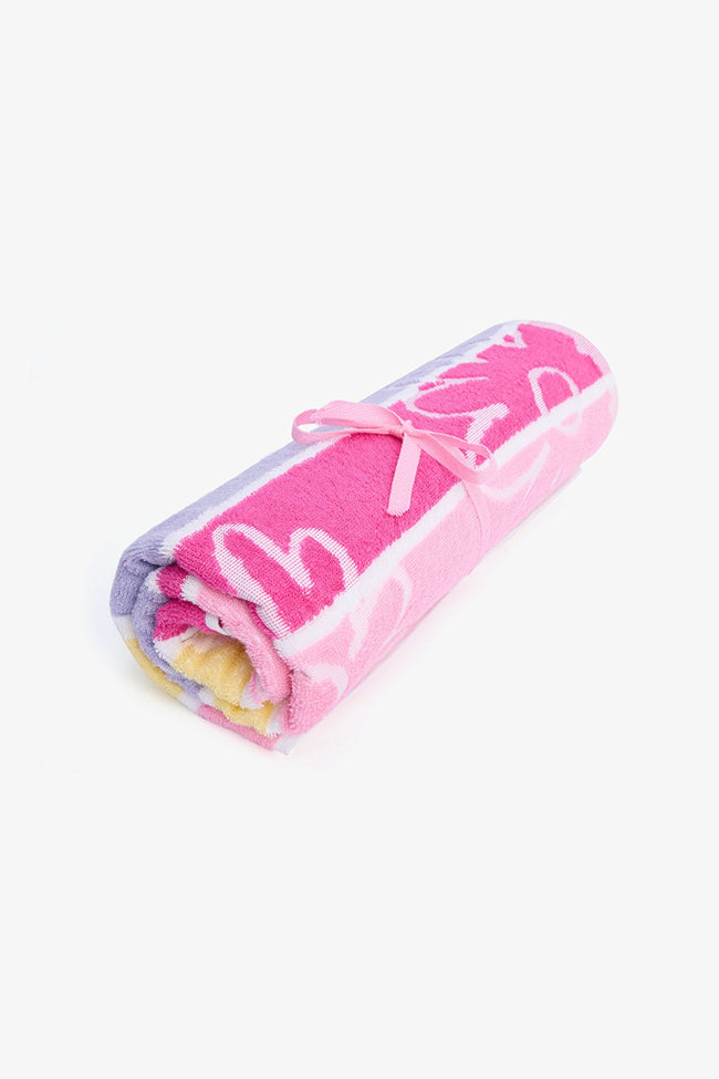 Girl Daisy Multicolored Towel Hover Image