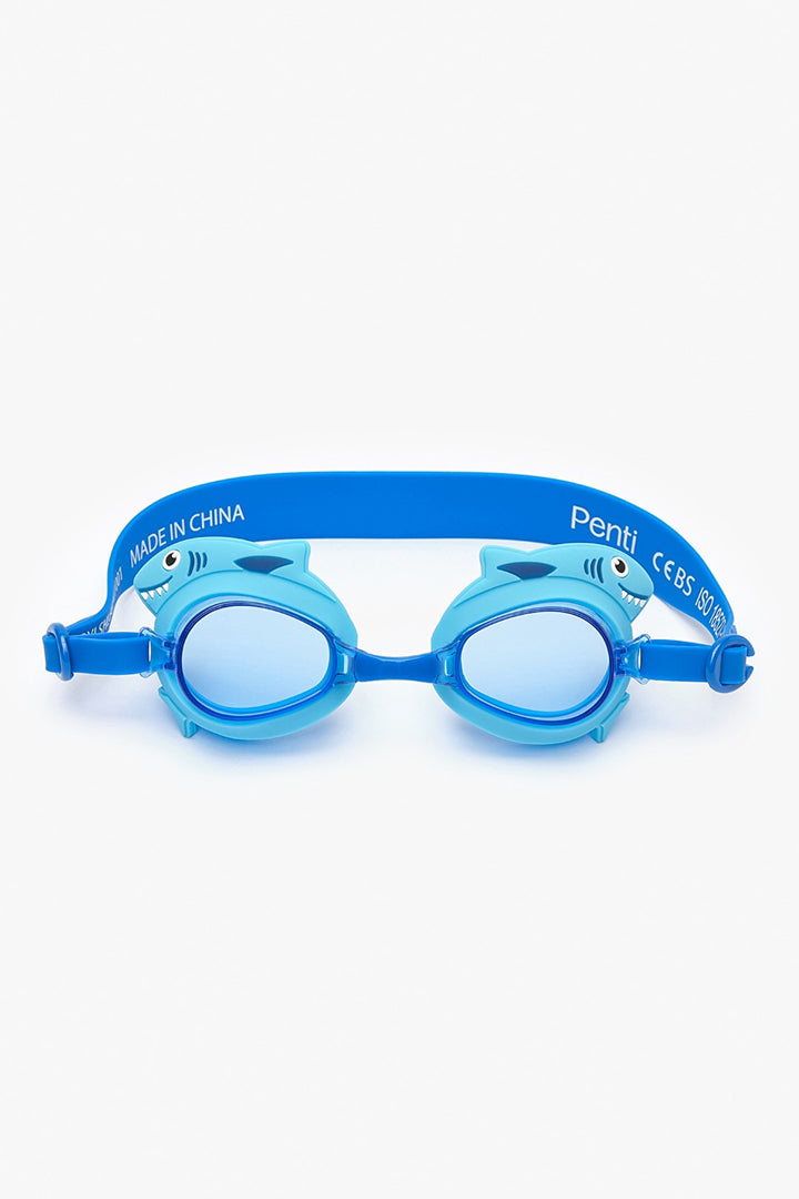 Boy Shark Colorful Swimming Goggles