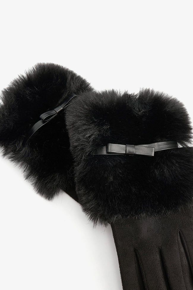 Black Belinda Gloves Main Image