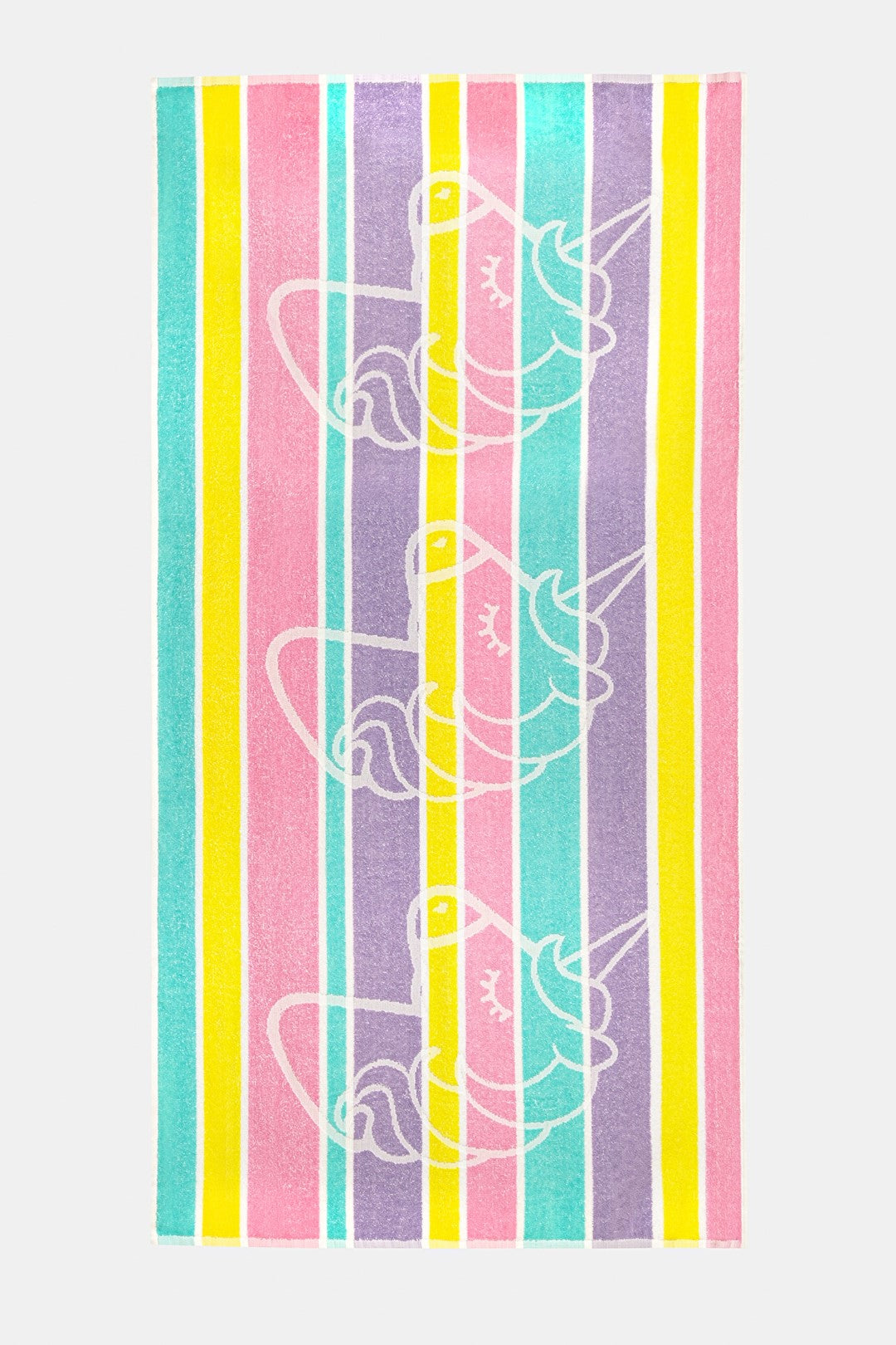 Girl's Unicorn Colorful Towel