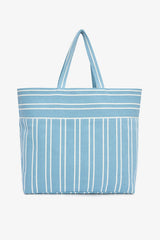 Big Stripe Blue Bag