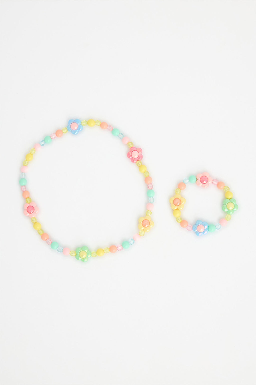 Girl Daisy Colorful Necklace