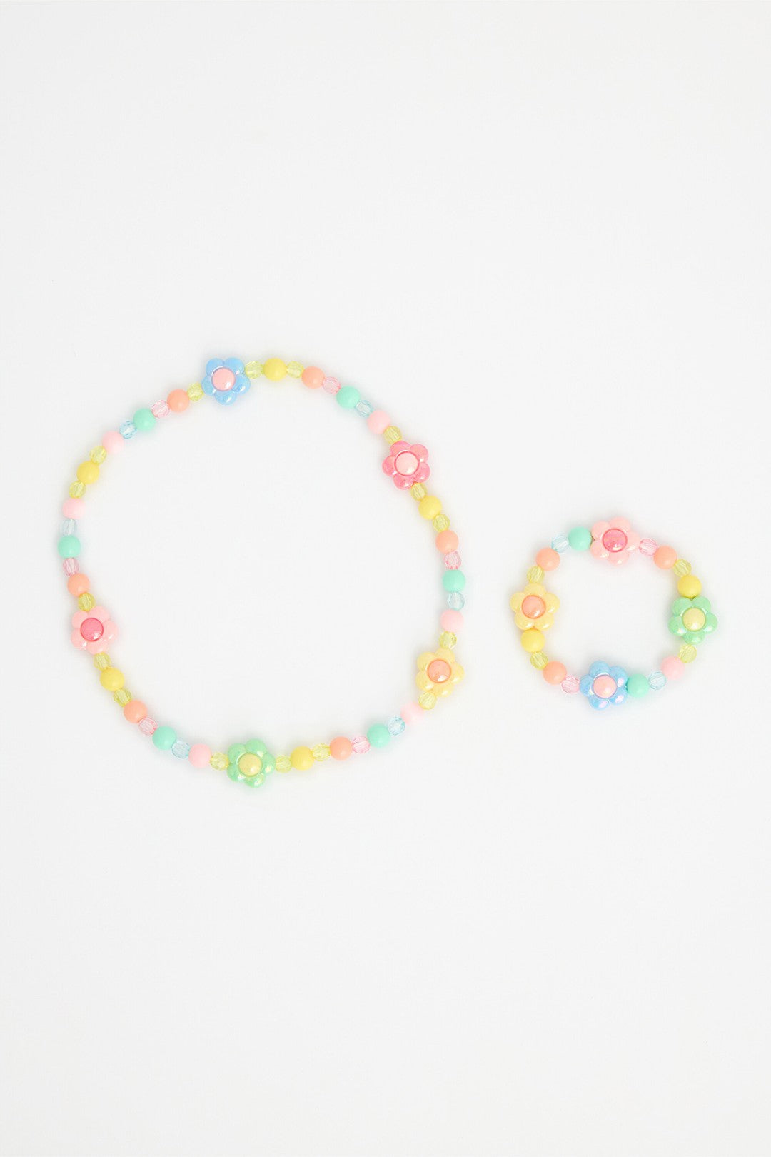 Girl Daisy Colorful Necklace