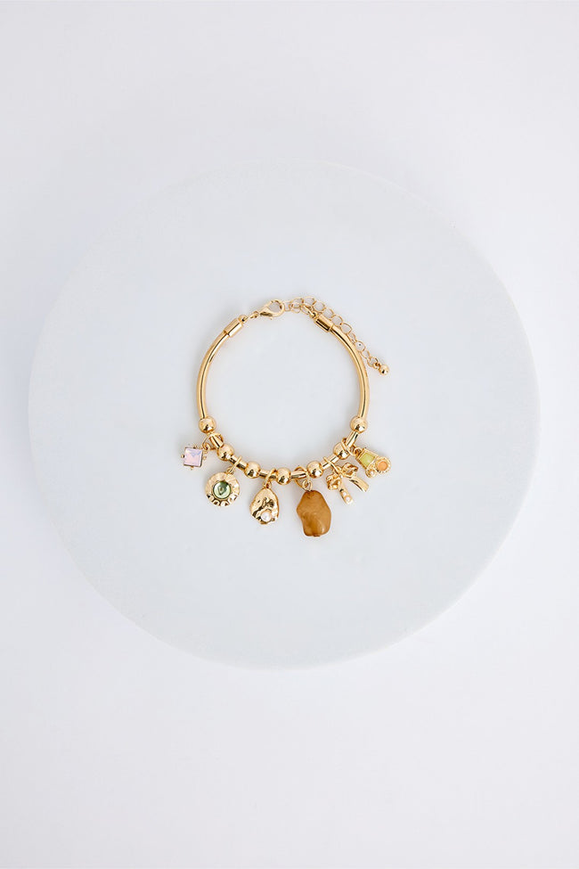 Kim Gold Bracelet Hover Image