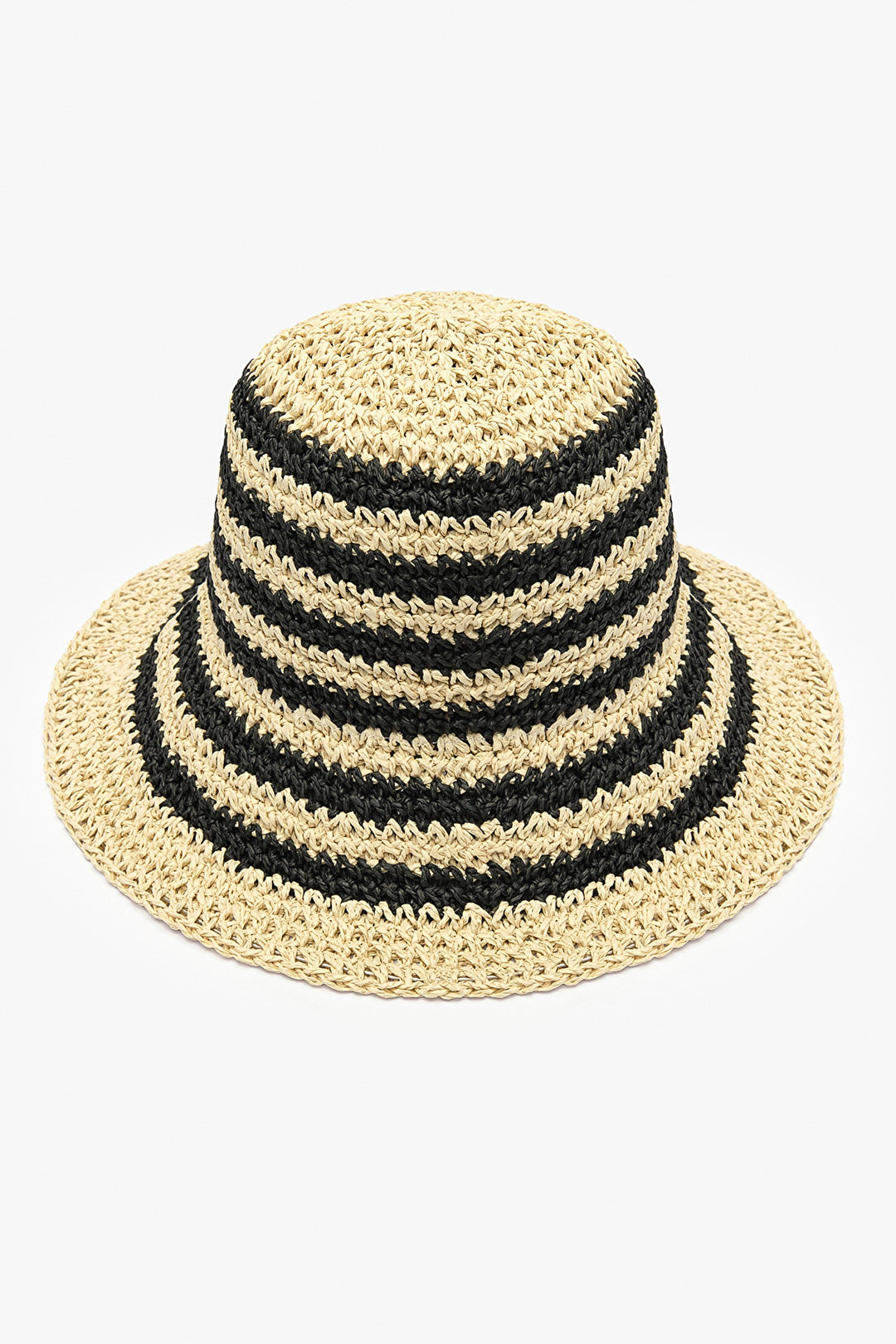 Stripe Multi Color Beach Hat