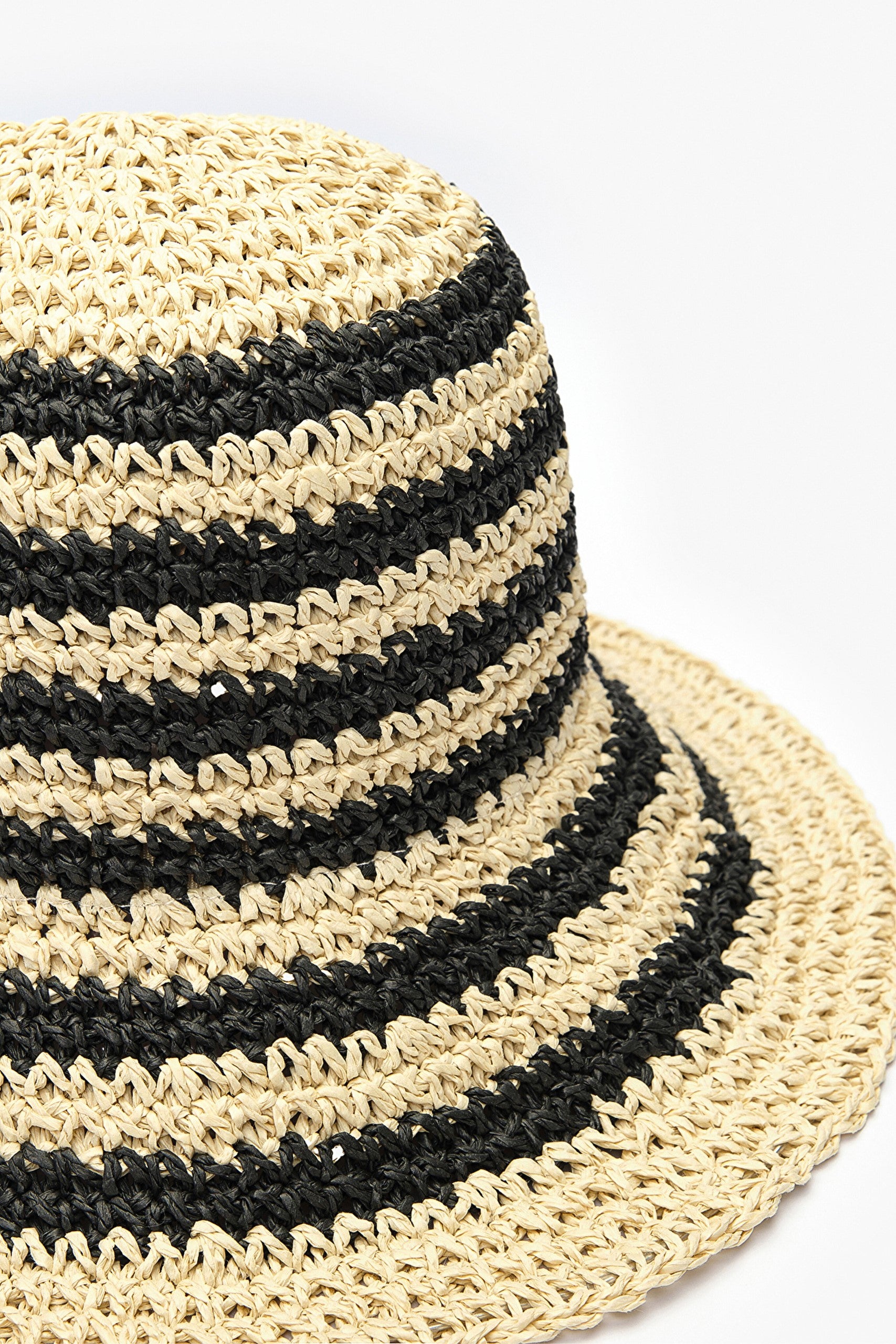 Stripe Multi Color Beach Hat