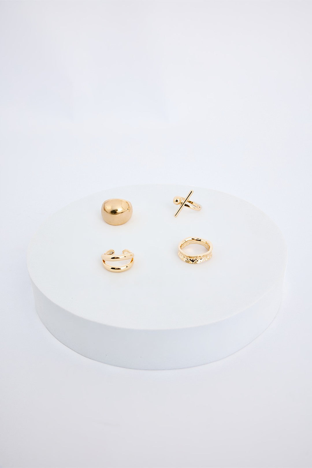Lola Gold Color Ring Set