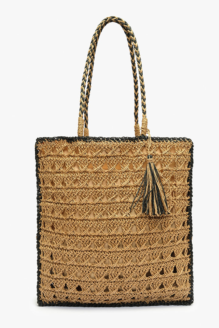 Ela Natural Straw Bag