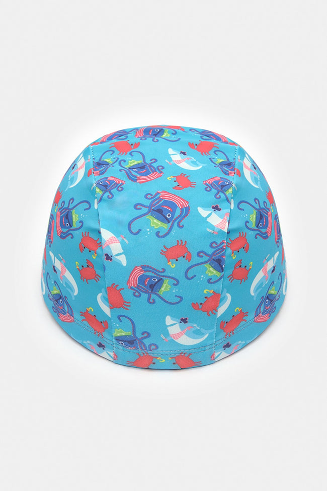 Boy's Octopus Colored Towel Hover Image