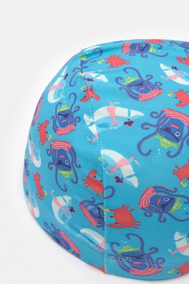 Boy's Octopus Colored Towel Main Image