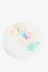 Girls Mermaid Colorful Buckle
