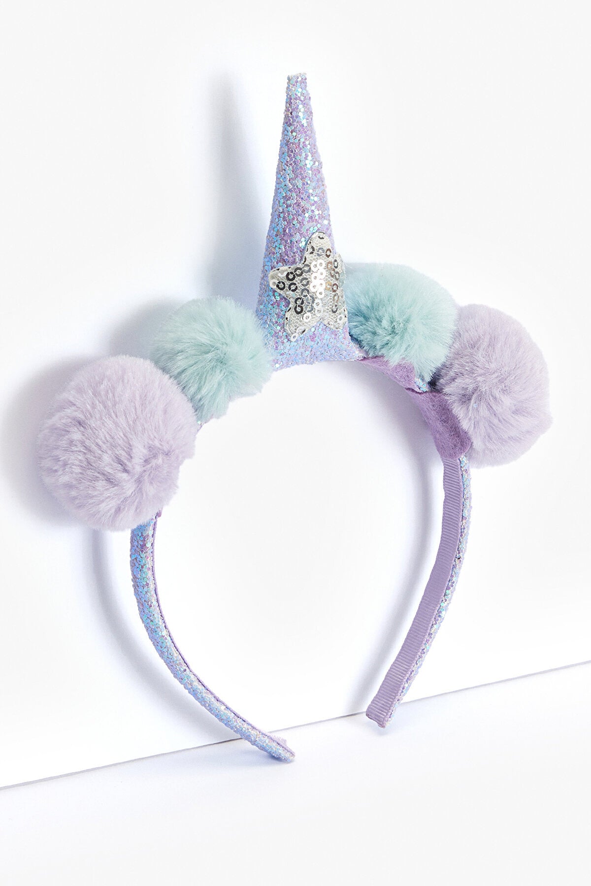 Girls Glitter Lilac Crown