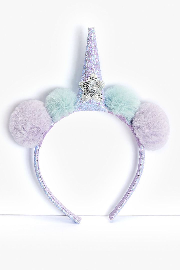 Girls Glitter Lilac Crown