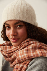 Aren Checkered Scarf