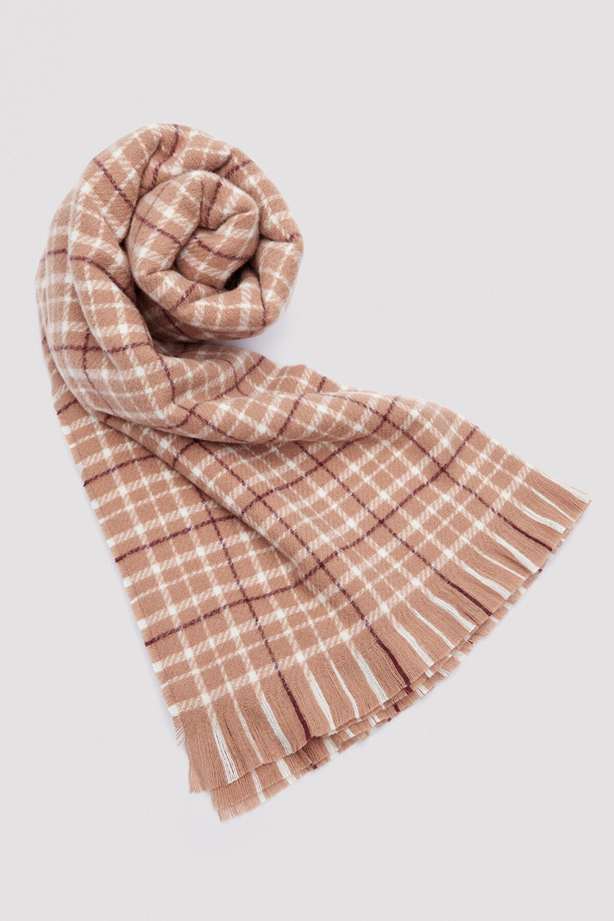Aren Checkered Scarf