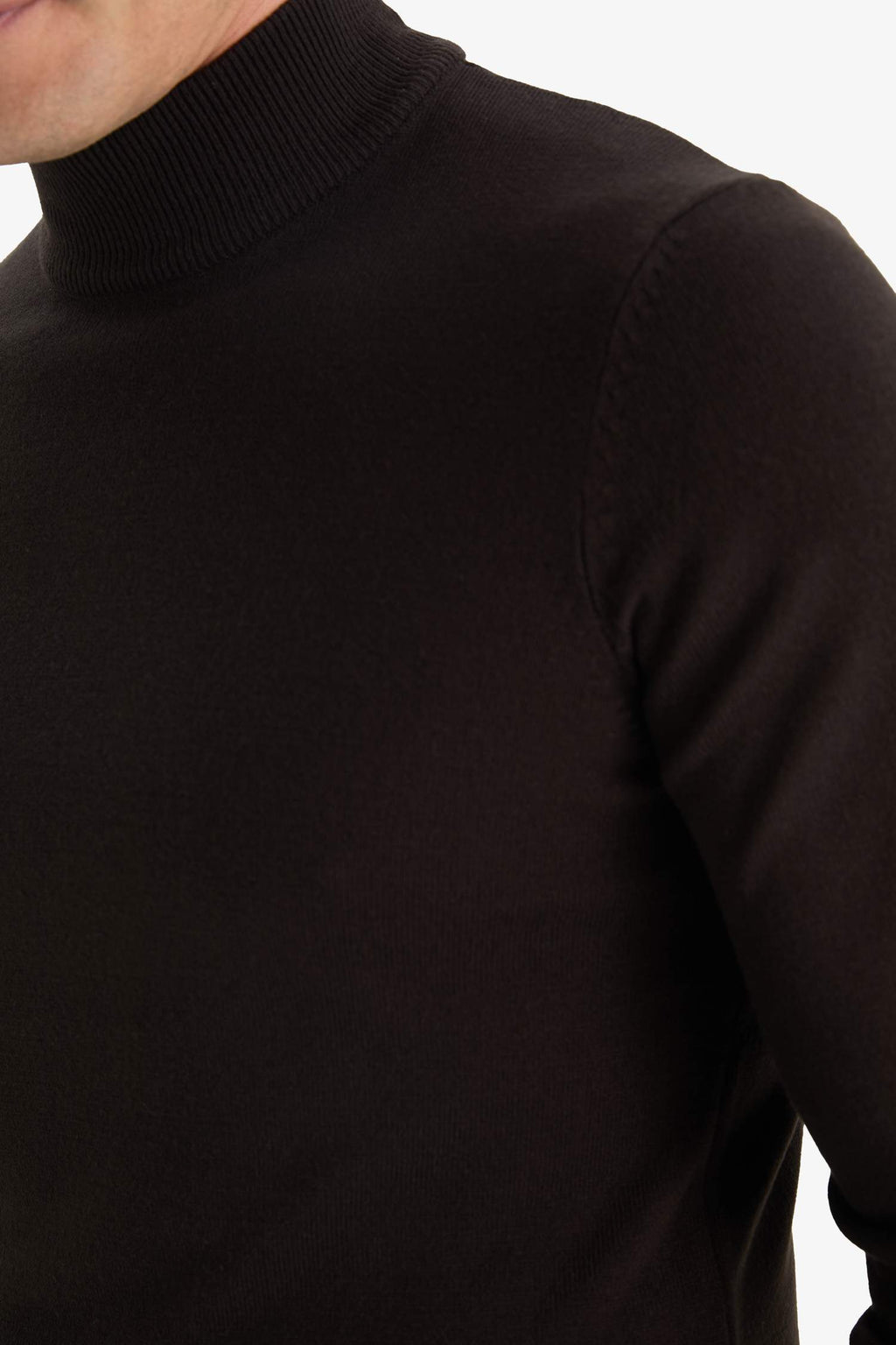 Slim Fit Slim Cut Turtleneck Basic Plain Knitwear Sweater