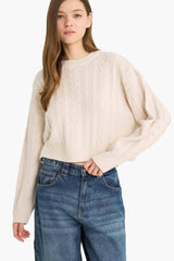 Cool Regular Fit Crew Neck Knit Sweater