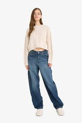 Cool Regular Fit Crew Neck Knit Sweater