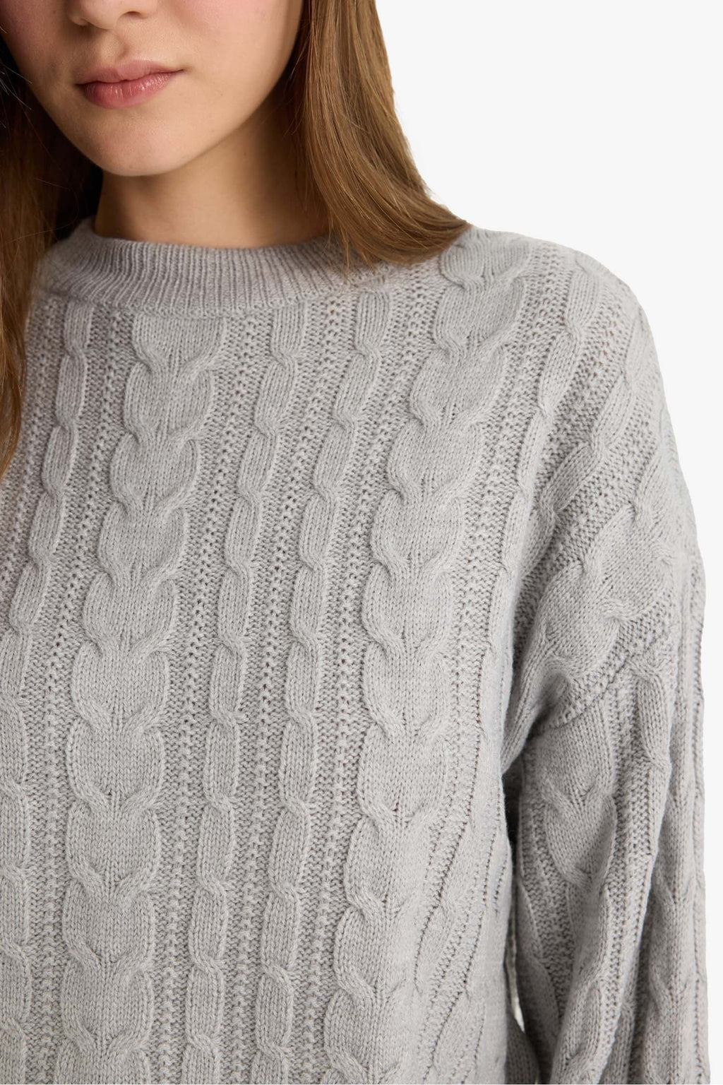 Cool Regular Fit Crew Neck Knit Sweater