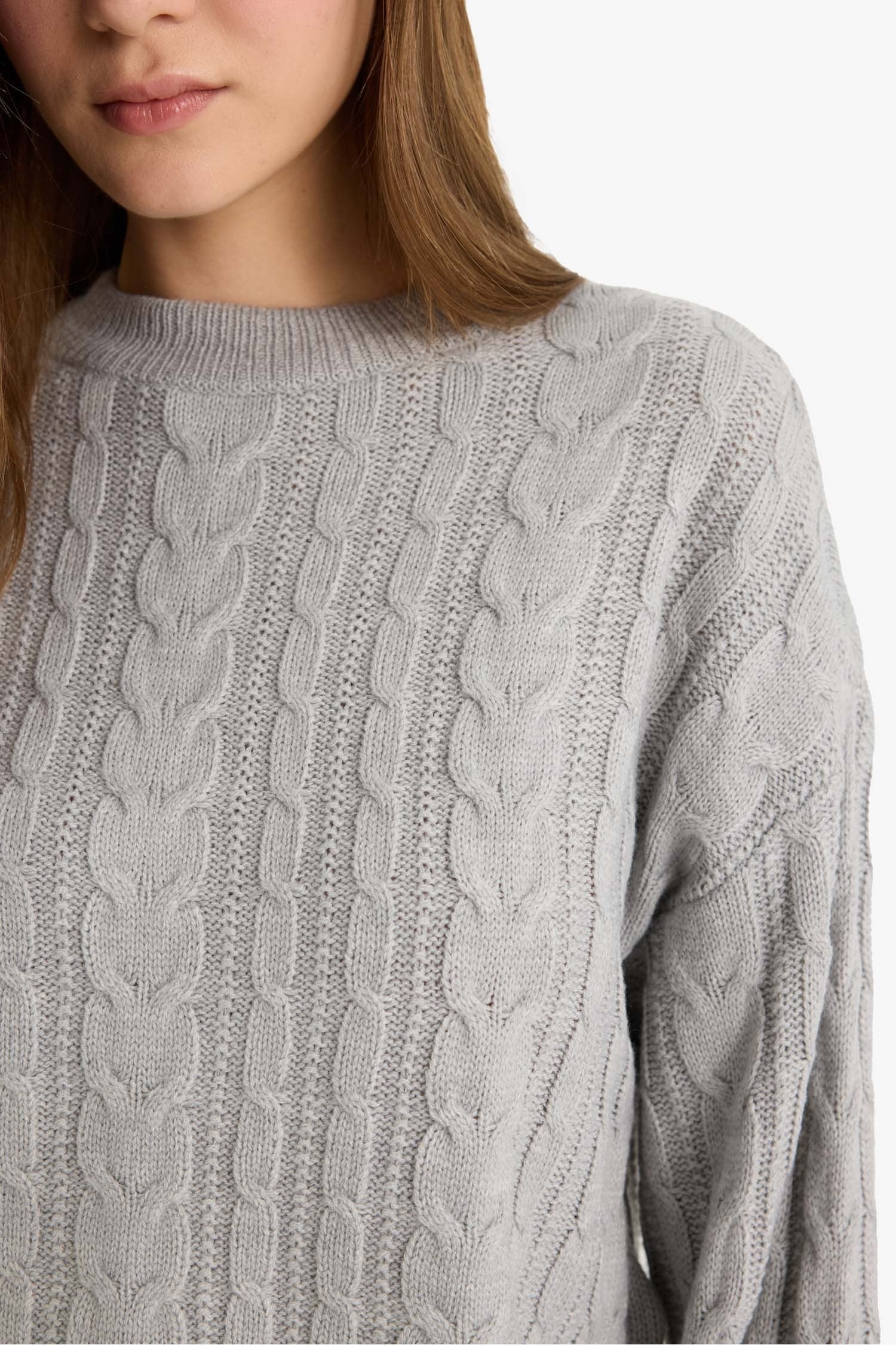 Cool Regular Fit Crew Neck Knit Sweater